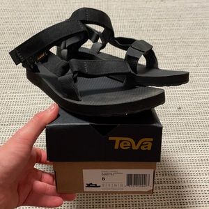 Lightly worn Tevas